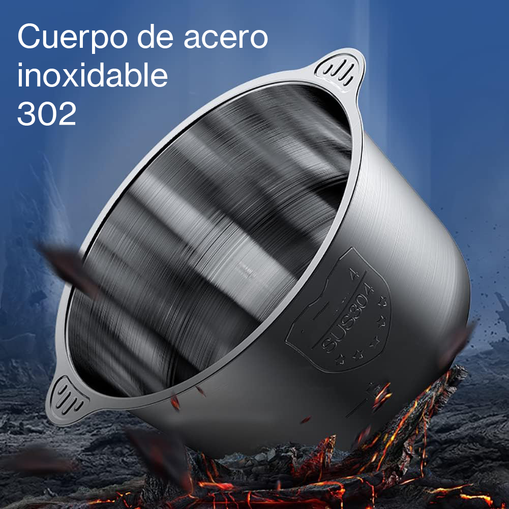 Picadora de Acero Inox 2L TrituraPica Turbo